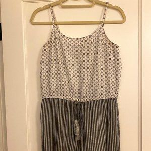 J.Crew, XS, Casual Jumpsuit, Navy Blue and White